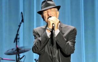 Leonard Cohen rechtenvrije foto