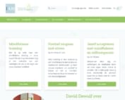 Foto van de frontpagina van website IAM-AANDACHT