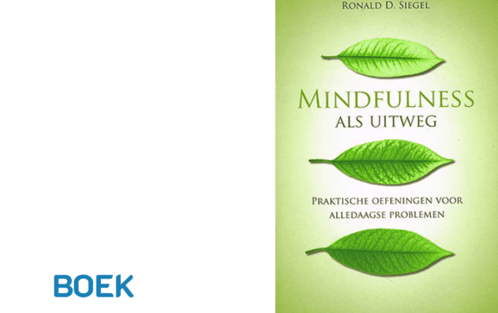 Cover van het boek mindfulness als uitweg van Ronald Siegel