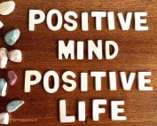 Een positieve mindset zorgt voor een gelukkig leven