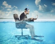 geen stress op vakantie